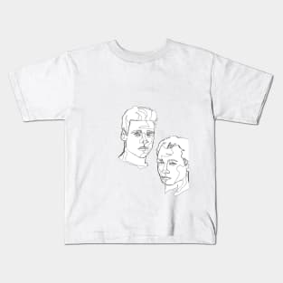 richard madden and taron egerton Kids T-Shirt